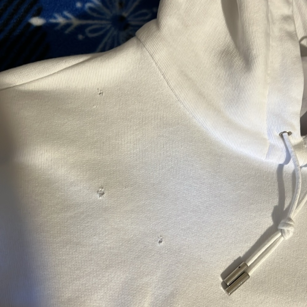 Saint Laurent logo print hoodie - Picture 7 of 8